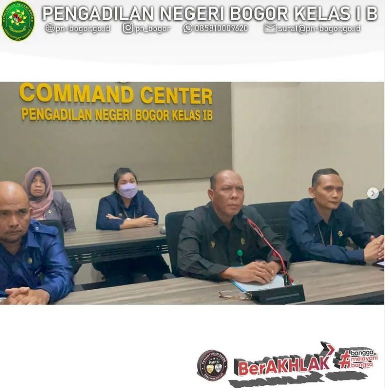 PENGADILAN NEGERI BOGOR MENJADI SATUAN KERJA YANG DITUNJUK OLEH ...