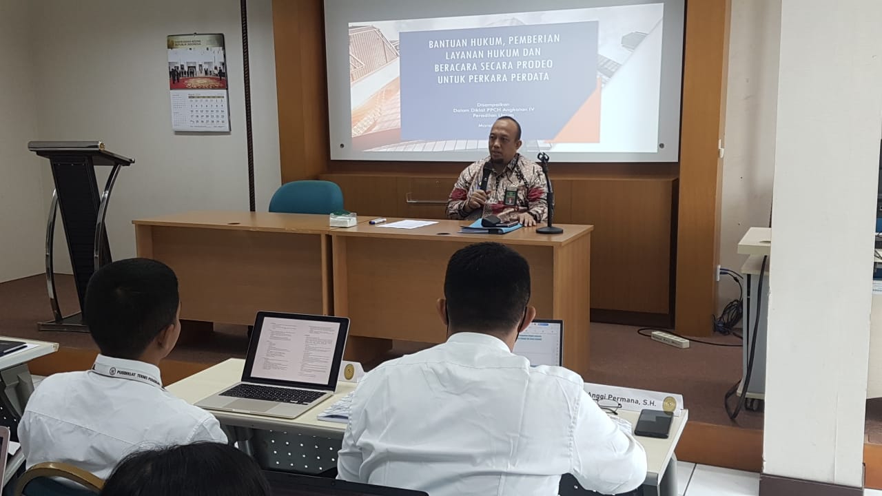 Partisipasi Ketua PN Bogor pada Diklat PPCH Angkatan IV Peradilan Umum ...